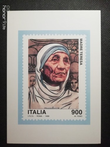 Cartolina poste italiane - cartolina,