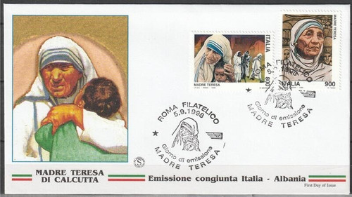 Italia fdc madre teresa - ,