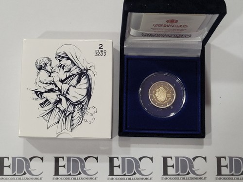 Vaticano moneta euro 2022 - euro,