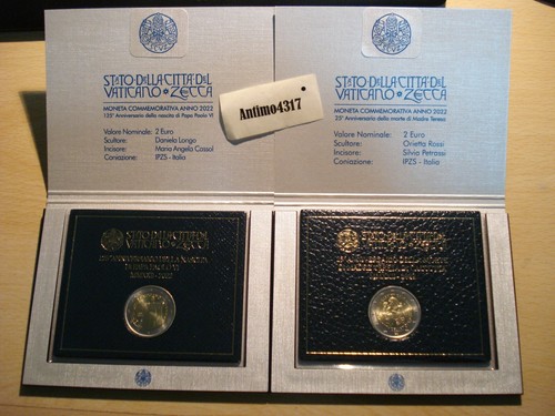 Euro vaticano 2022 fdc - vaticano,