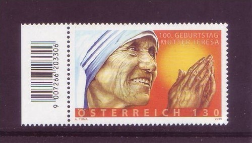 Austria 2010 madre teresa di - -,