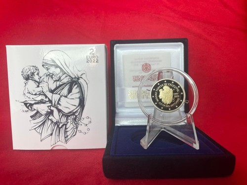 Euro vaticano 2022 proof - euro,