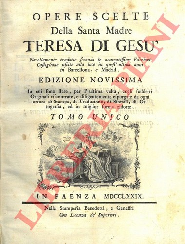 Teresa avila opere scelte - d'avila,