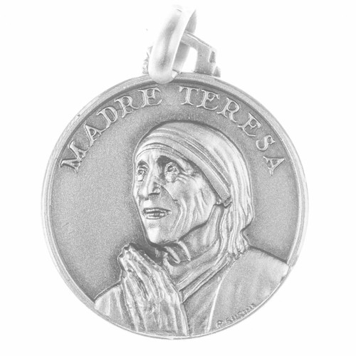 Medaglia argento santa - medaglia, d'argento