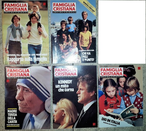 Famiglia cristiana 1979 madre - famiglia,