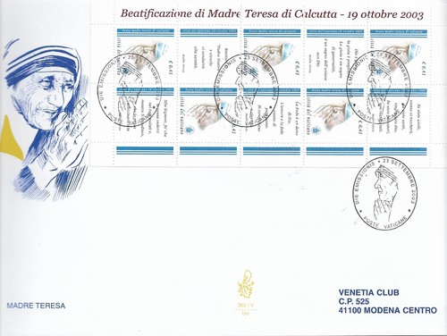 Bustone fdc venetia - bustone, "venetia"