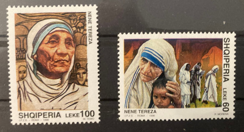 1998 albania madre teresa - albania,